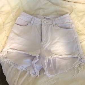 One Teaspoon White Shorts